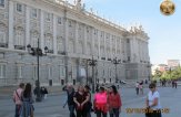 Королевский дворец в Мадриде на третий день в Испании