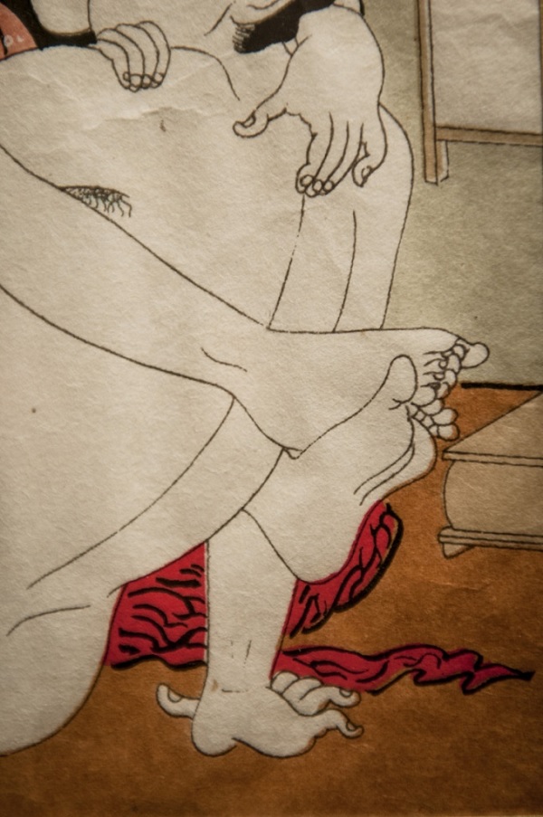 Ноги и руки на японских сюнга