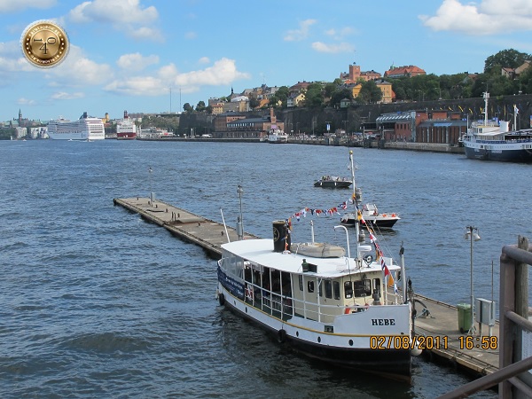 Вид с набережной Стокгольма