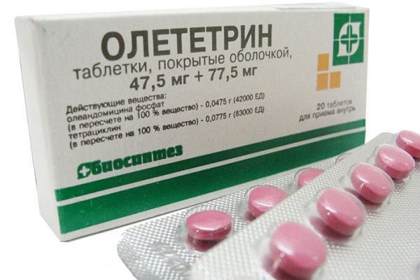 препарат олететрин