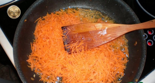 морковь на растительном масле