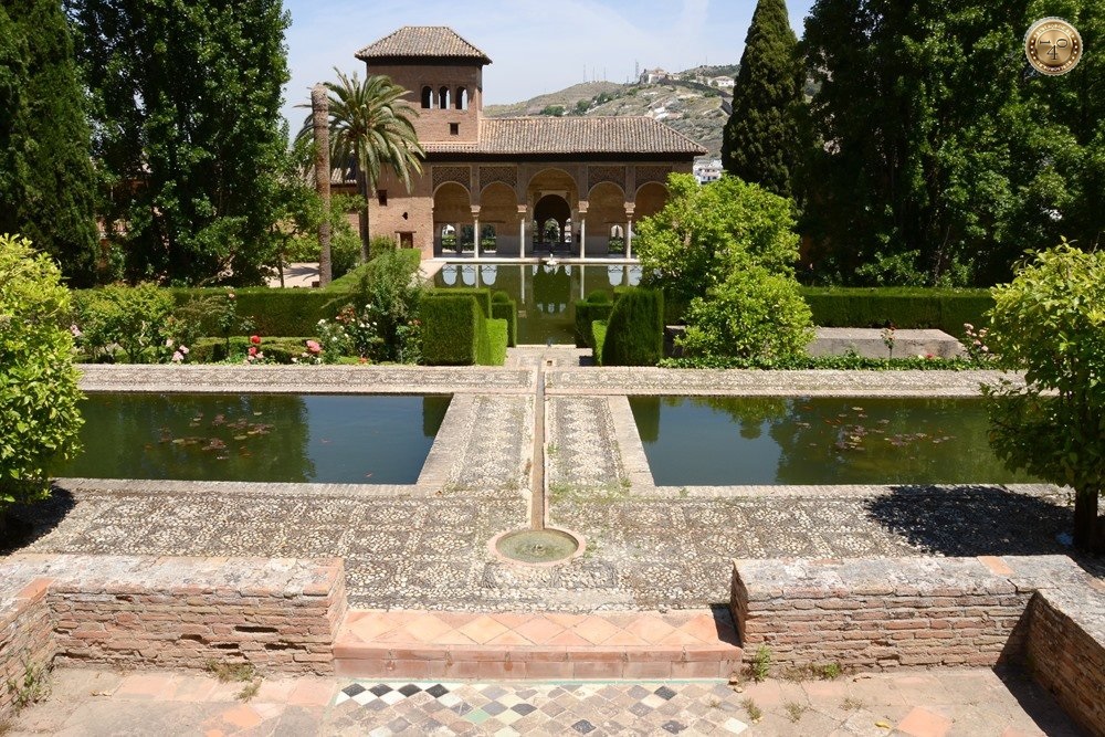 Сад Парталь в Альгамбре, Гранада