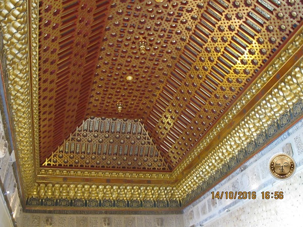Кессонный потолок в "Алькасаре"