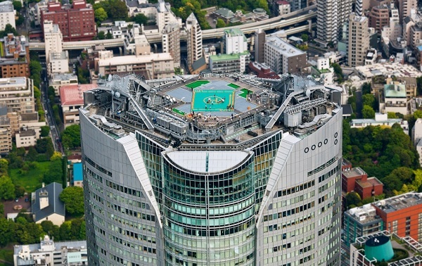 Площадка для вертолетов на 54 -м этаже