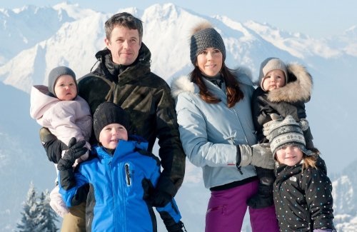 Датский принц Фредерик, Мэри и их дети