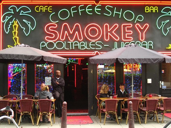 Кафе-шоп в Амстердаме