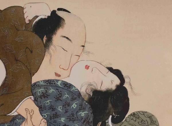 Японская эротическая живопись сюнга