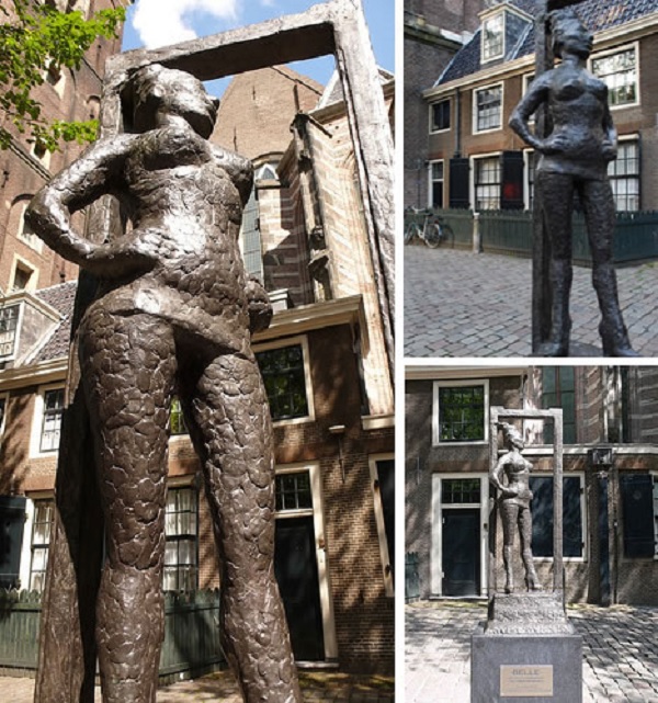 Памятник проститутке Бэле в Амстердаме