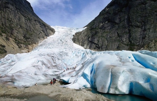 Ледник Бриксдаль Норвегия