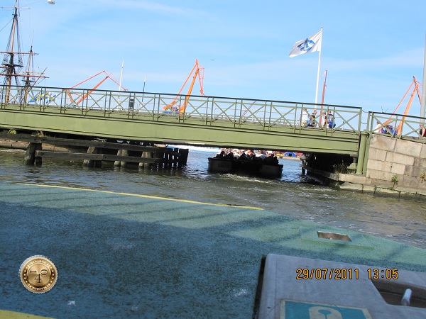 Самый низкий мост в Гётеборге