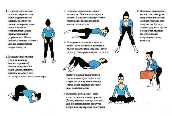 Упражнения йоги для укрепления мышц тазового дна