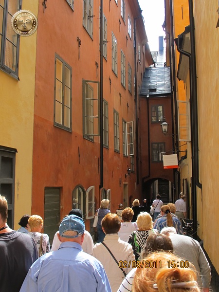 Не самая узкая улица Стокгольма
