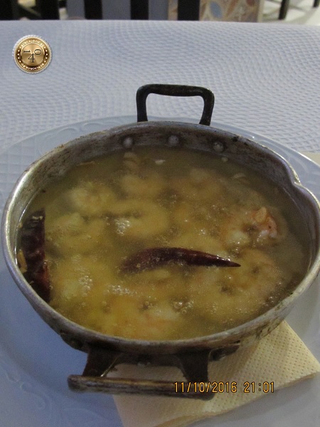 суп из креветок в Севилье