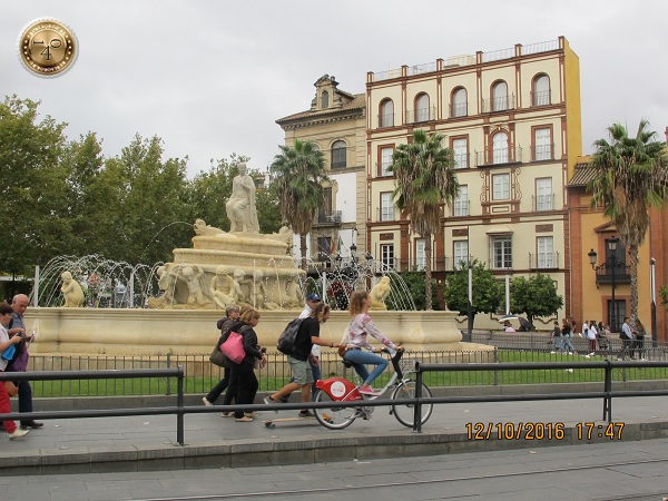 фонтан Севилья в Севилье