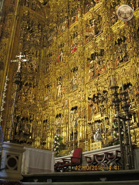 иконостас Кафедрального собора в Севилье