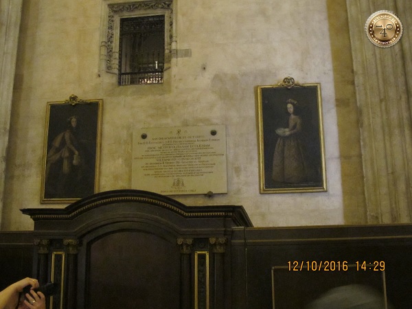 две картины в Кафедральном соборе в Севилье