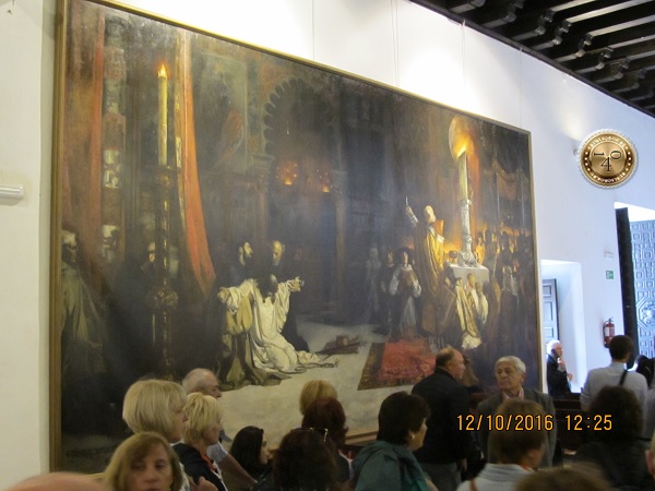 картинный зал в Алькасаре в Севилье