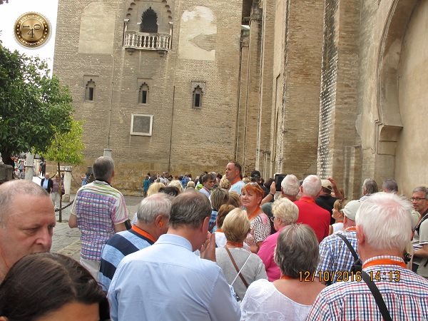 очередь в Севильский кафедральный собор