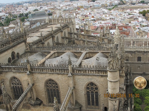 Севилья с высоты Кафедрального собора