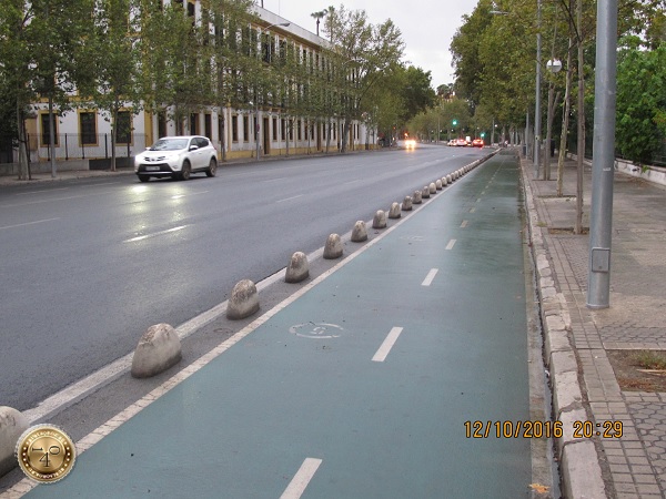 велодорожка в Севилье