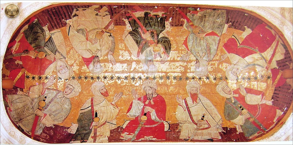 Десять Насридов в зале Королей в Альгамбре, Гранада
