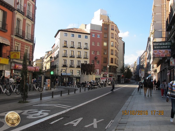 Развилка в Мадриде