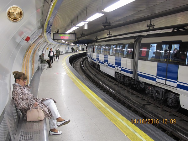 Станция мадридского метро