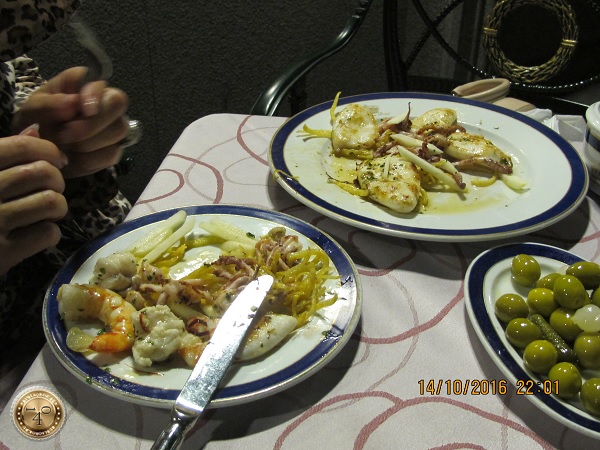 Ужин в Мадриде