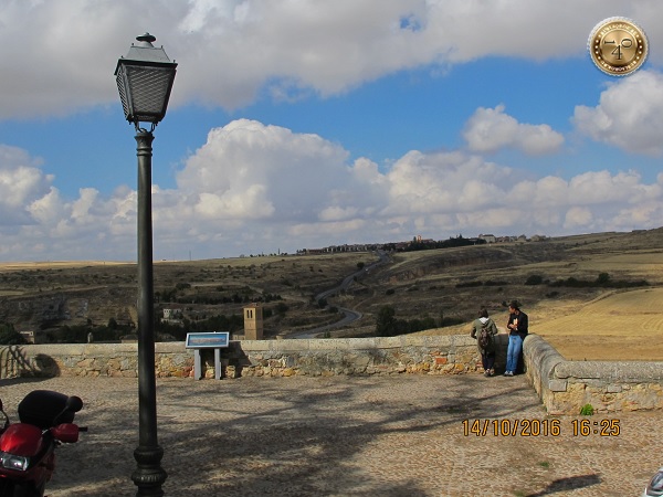 Вид на окрестности замка "Алькасар"