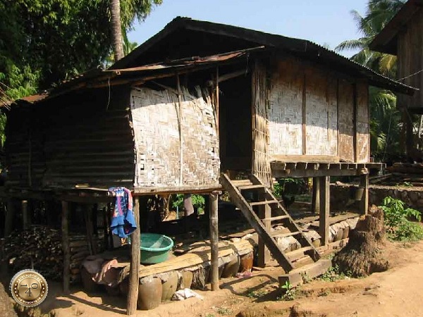 Лаосский дом